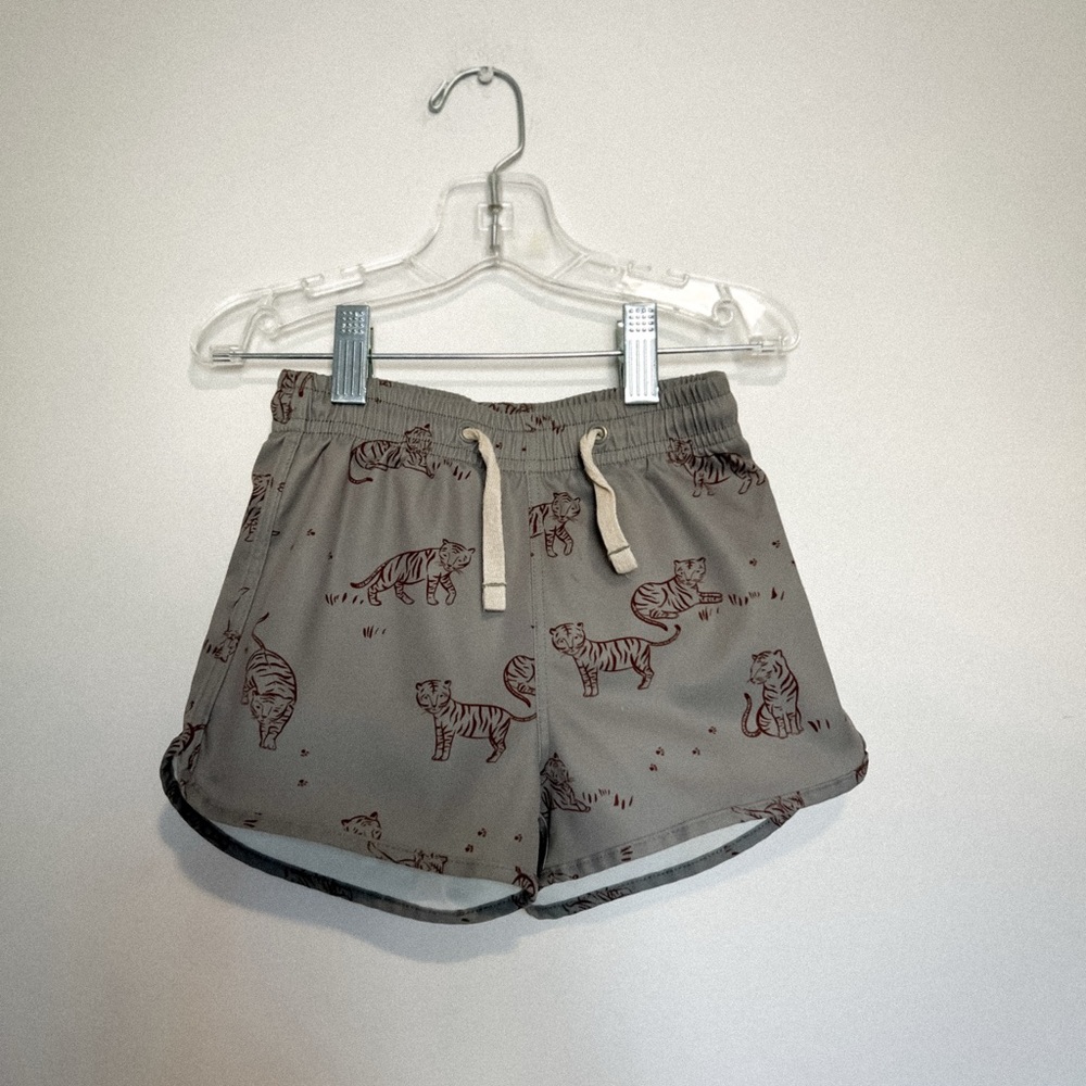 Rylee + cru tiger swim shorts